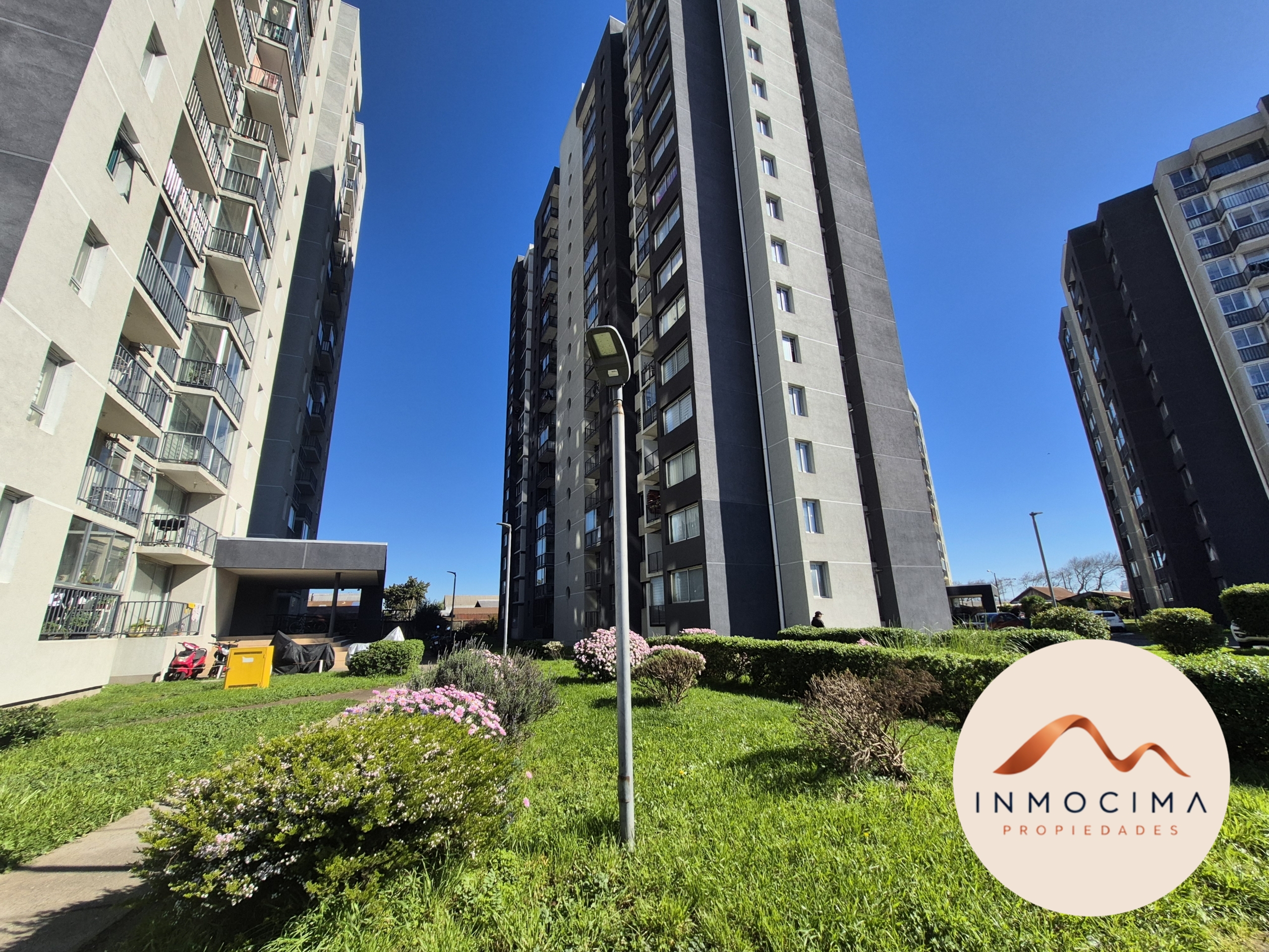 Departamento en Arriendo en Hualpén Cerca de la U Santa María 2D 1B