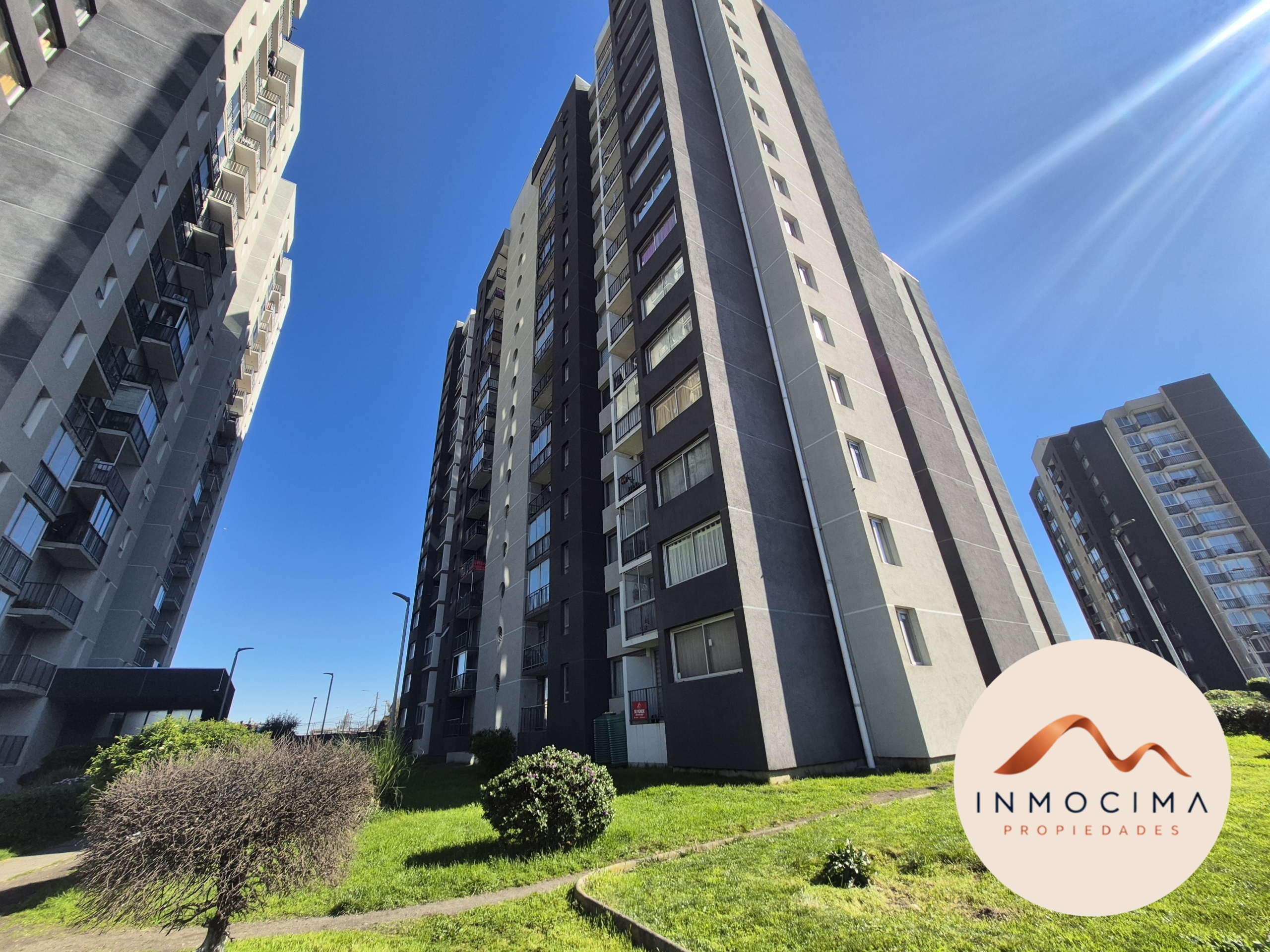 Departamento en Arriendo en Hualpén Cerca de la U Santa María 2D 1B