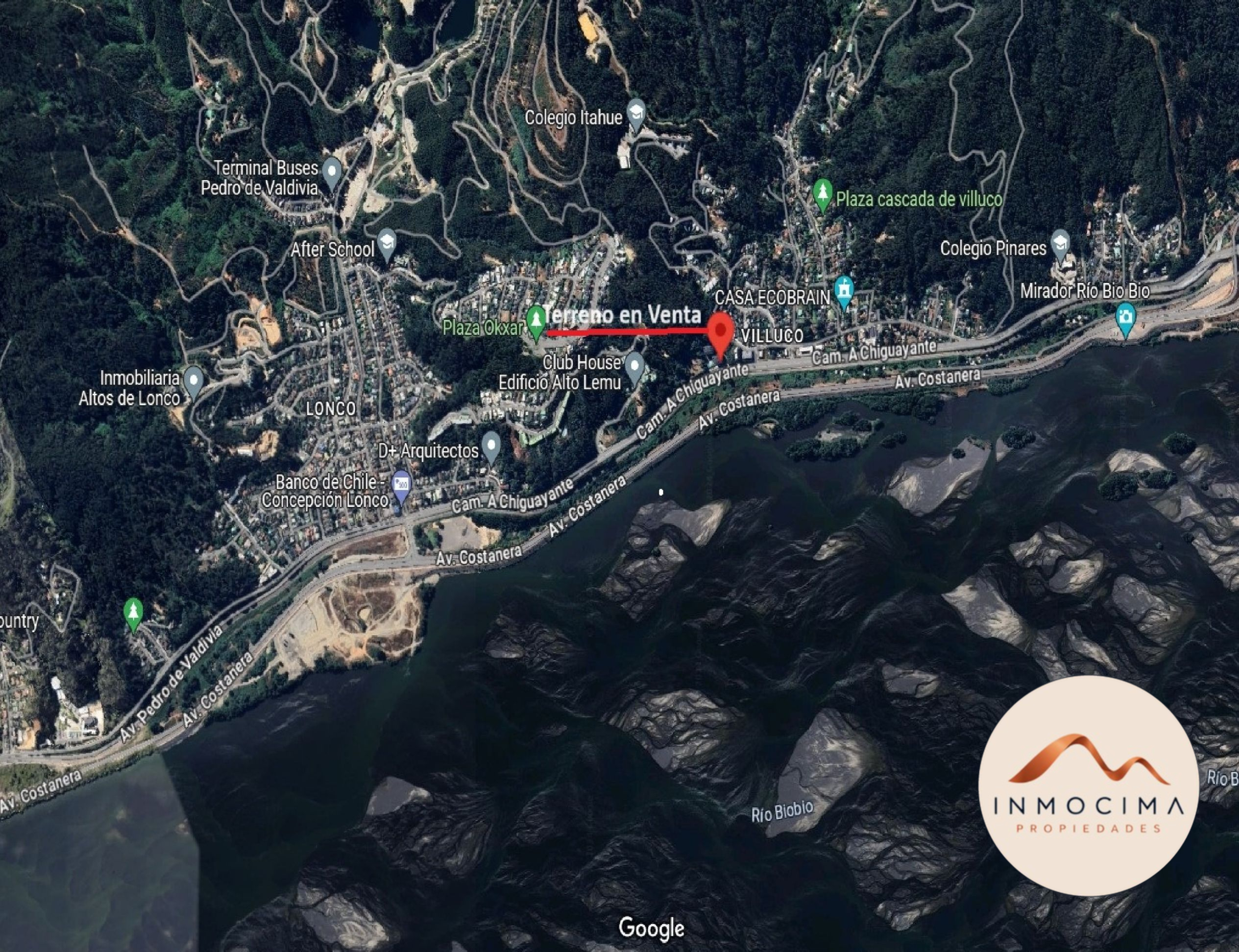 6 Venta Terreno Sector Villuco Venta Terreno Sector Villuco, Chiguayante: 6.649 m² de Alta Plusvalía